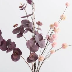 Artificial Eucalyptus Willow And Chestnut Letterbox Bouquet -DUNELM Furniture Shop 30748823 alt01