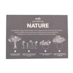 Artificial Eucalyptus Willow And Chestnut Letterbox Bouquet -DUNELM Furniture Shop 30748823 alt06