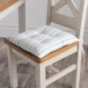 Riviera Stripe Seat Pad -DUNELM Furniture Shop 30753116
