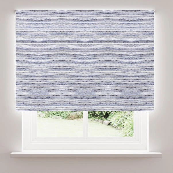 Whitmore Blue Stripe Blackout Roller Blind 18 Whitmore Blue Stripe Blackout Roller Blind - Image 16