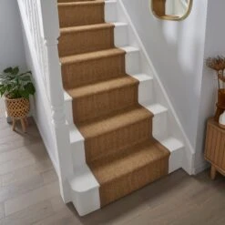 Sisal Border Stair Runner -DUNELM Furniture Shop 30757191