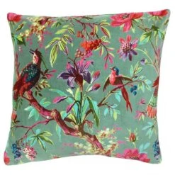 Paradise Velvet Cushion -DUNELM Furniture Shop 30759479