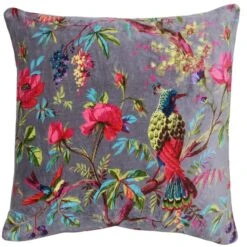 Paradise Velvet Cushion -DUNELM Furniture Shop 30759480