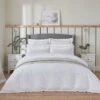 Dorma Purity Tetbury 100% Cotton Duvet Cover And Pillowcase Set -DUNELM Furniture Shop 30762788