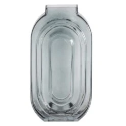 Hattie Grey Glass Vase 7 Hattie Grey Glass Vase -DUNELM Furniture Shop 30763049 alt02