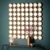 Larysa Circles Square Wall Mirror