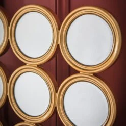 Larysa Circles Square Wall Mirror -DUNELM Furniture Shop 30763146 alt02