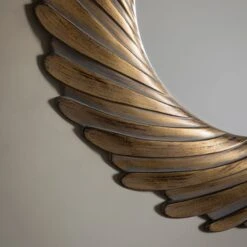 Iskra Swept Round Wall Mirror -DUNELM Furniture Shop 30763513 alt01