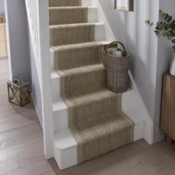 Sisal Border Stair Runner -DUNELM Furniture Shop 30763870