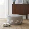 Scandi Print Grey Pouffe -DUNELM Furniture Shop 30765191