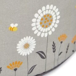 Scandi Print Grey Pouffe -DUNELM Furniture Shop 30765191 alt02
