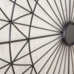 Black Spiral Indoor Outdoor Wall Art -DUNELM Furniture Shop 30765573 alt02