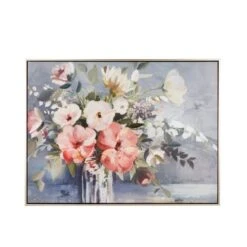 Watercolour Floral Framed Canvas -DUNELM Furniture Shop 30766130 alt02