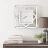 Luxe Geo Square Mirrored Wall Clock -DUNELM Furniture Shop 30767167