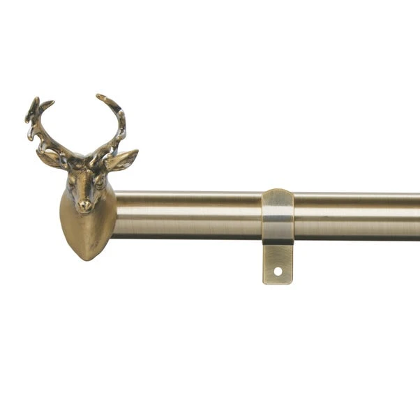 Mix And Match Pair Of Stag Finials Dia. 25/28mm 3 Mix And Match Pair Of Stag Finials Dia. 25/28mm