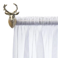 Mix And Match Pair Of Stag Finials Dia. 25/28mm 5 Mix And Match Pair Of Stag Finials Dia. 25/28mm -DUNELM Furniture Shop 30768847 alt01