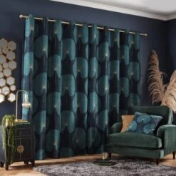 Oriental Fan Cushion -DUNELM Furniture Shop 30768892 alt01