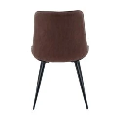 Set Of 2 Zion Dining Chairs, Faux Suede -DUNELM Furniture Shop 30769126 alt05