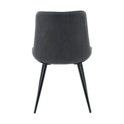 Set Of 2 Zion Dining Chairs, Faux Suede -DUNELM Furniture Shop 30769127 alt06