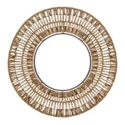 Seagrass Round Wall Mirror -DUNELM Furniture Shop 30769197 alt02