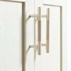 Set Of 2 Knurled T-Bar Door Handles -DUNELM Furniture Shop 30772422