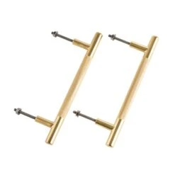 Set Of 2 Knurled T-Bar Door Handles -DUNELM Furniture Shop 30772426 alt02