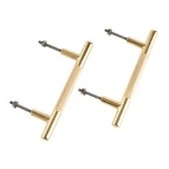 Set Of 2 Knurled T-Bar Door Handles -DUNELM Furniture Shop 30772427 alt02