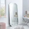 3D Geometric Full Length Leaner Mirror -DUNELM Furniture Shop 30777741