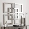 Luxe Decorative Geo Mirrored Wall Art -DUNELM Furniture Shop 30777777