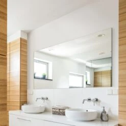 Large Circuitt Rectangle Bathroom Wall Mirror -DUNELM Furniture Shop 30780686