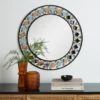 Global Gem Edge Round Wall Mirror -DUNELM Furniture Shop 30780747