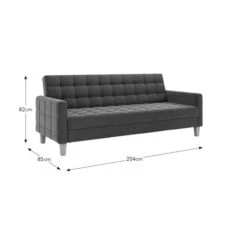 Harlow Flatweave Storage Double Sofa Bed -DUNELM Furniture Shop 30783299 alt09
