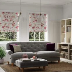 Akina Red Blackout Roller Blind