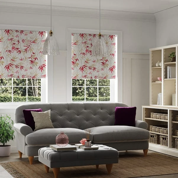 Akina Red Blackout Roller Blind 3 Akina Red Blackout Roller Blind