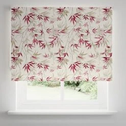 Akina Red Blackout Roller Blind 9 Akina Red Blackout Roller Blind -DUNELM Furniture Shop 30788218 alt03