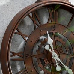 Listera Indoor Outdoor Wall Clock -DUNELM Furniture Shop 30792005 alt01