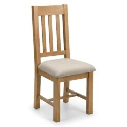 Hereford Set Of 2 Dining Chairs, Taupe Faux Linen -DUNELM Furniture Shop 30794264 alt02