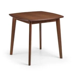 Lennox 4 Seater Square Dining Table , Brown Beech Wood -DUNELM Furniture Shop 30794293 alt01