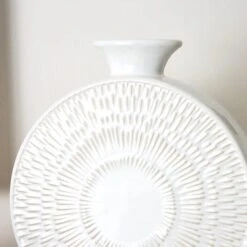 Zen Round Stoneware Vase -DUNELM Furniture Shop 30794909 alt01