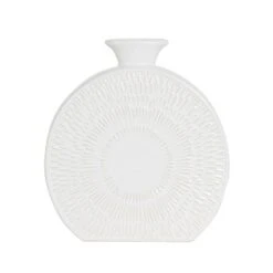 Zen Round Stoneware Vase -DUNELM Furniture Shop 30794909 alt02