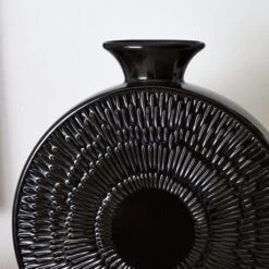 Zen Round Stoneware Vase -DUNELM Furniture Shop 30794910 alt01