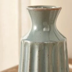 Concave Ceramic Vase 12 Concave Ceramic Vase -DUNELM Furniture Shop 30797185 alt01