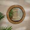 Artisan Round Indoor Outdoor Wall Mirror -DUNELM Furniture Shop 30798261