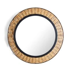 Artisan Round Indoor Outdoor Wall Mirror -DUNELM Furniture Shop 30798261 alt04