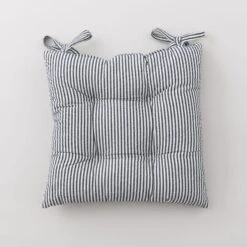 Sculpted Stripe Seat Pad -DUNELM Furniture Shop 30800384 alt03