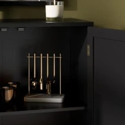 Franco Small Cabinet, Black -DUNELM Furniture Shop 30801911 alt03