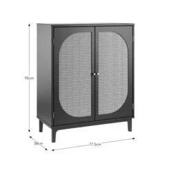 Franco Small Cabinet, Black -DUNELM Furniture Shop 30801911 alt09