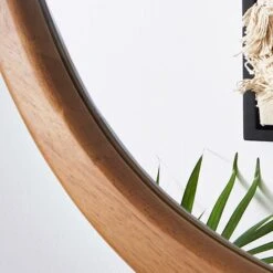 Pebble Wood Wall Mirror -DUNELM Furniture Shop 30802772 alt01