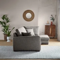 Carson Deep Sit Chunky Multi Weave Corner Sofa -DUNELM Furniture Shop 30803528 alt04
