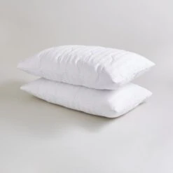 Hotel Pack Of 2 Luxury Cotton Pillow Protectors
